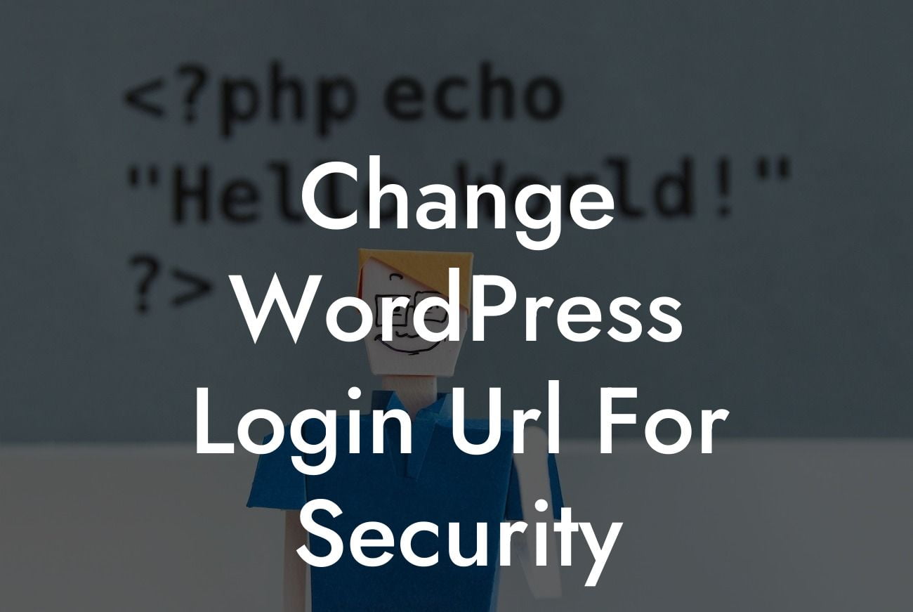 Change WordPress Login Url For Security