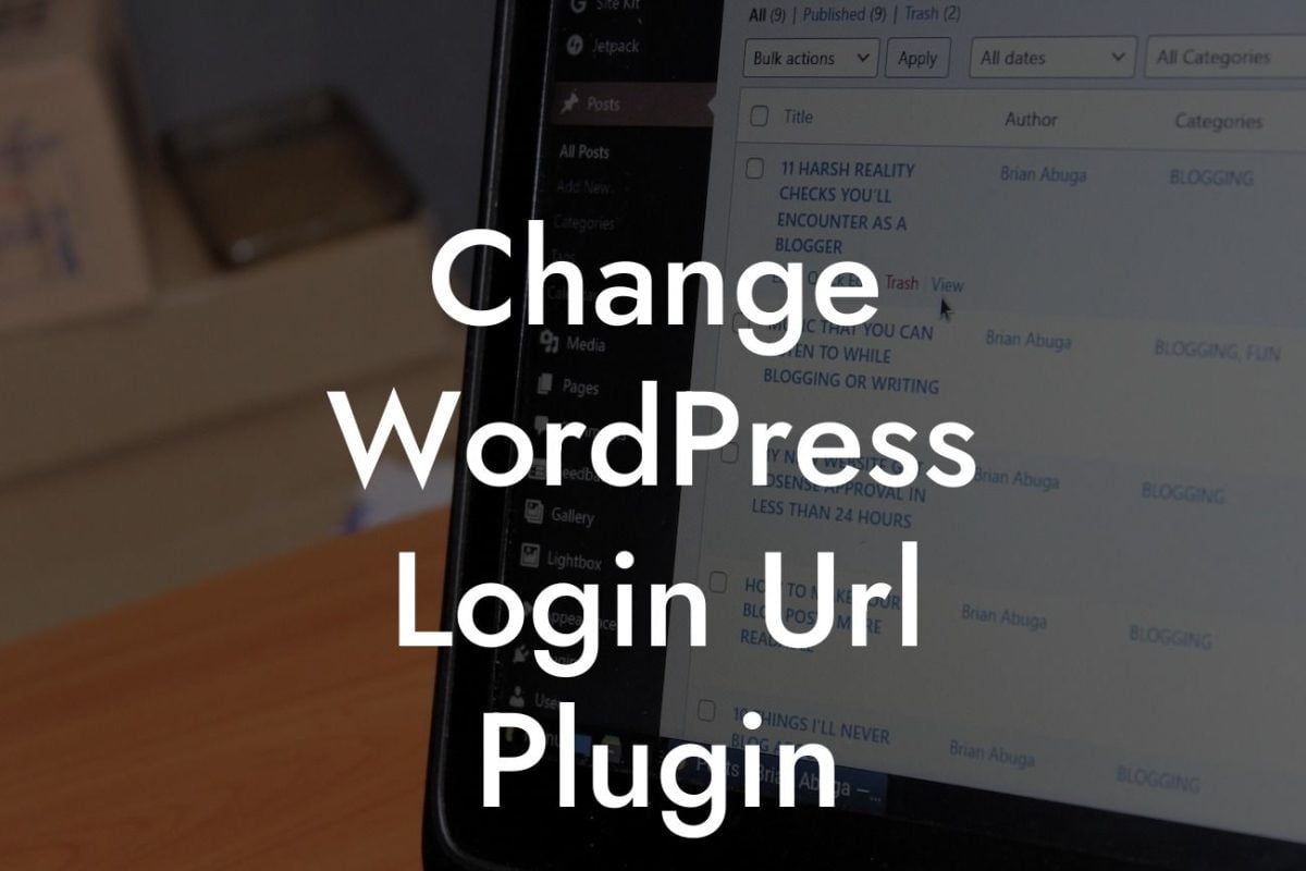 Change WordPress Login Url Plugin