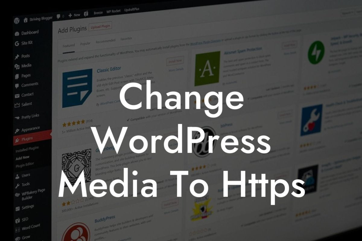 Change WordPress Media To Https