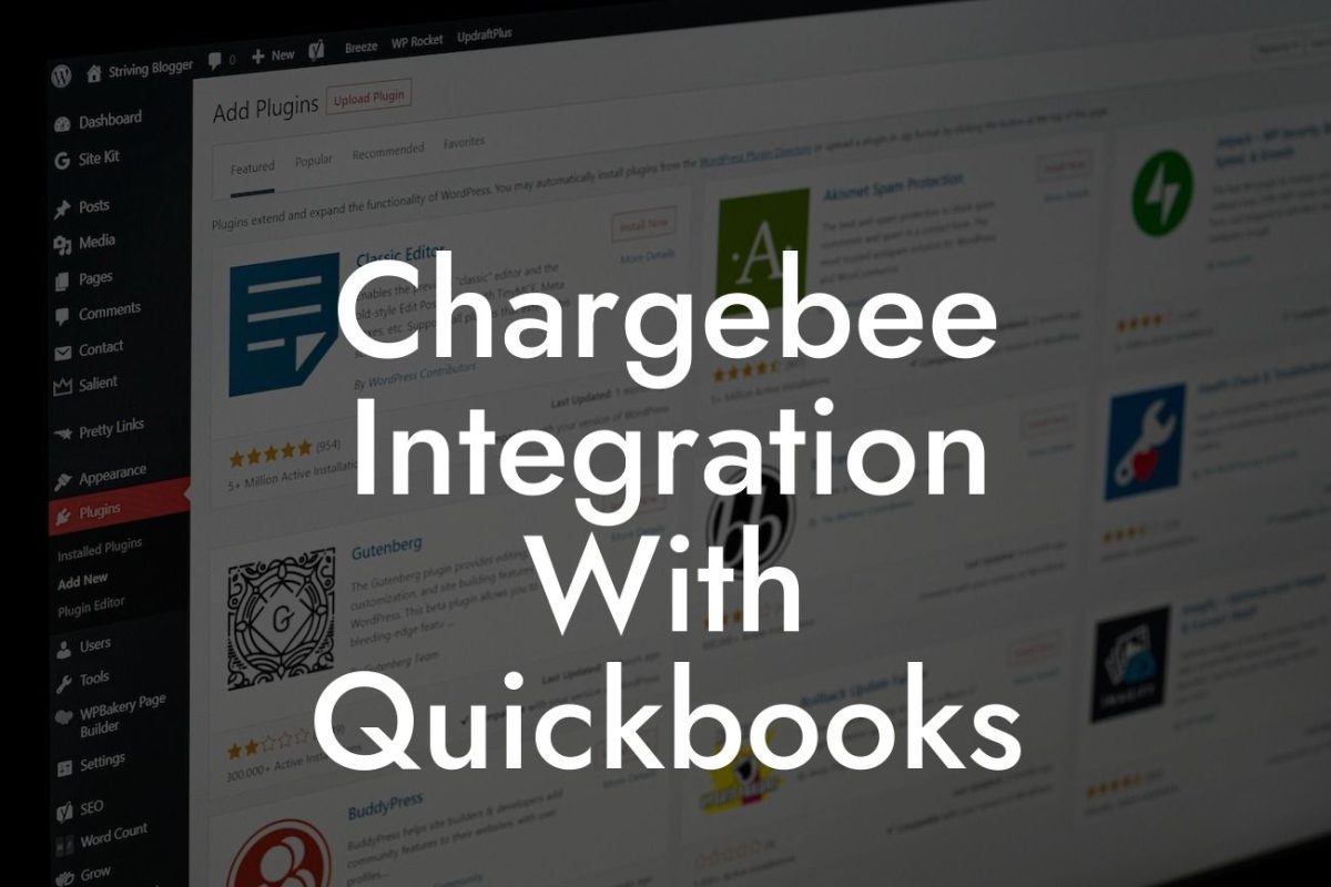 Chargebee Integration With Quickbooks