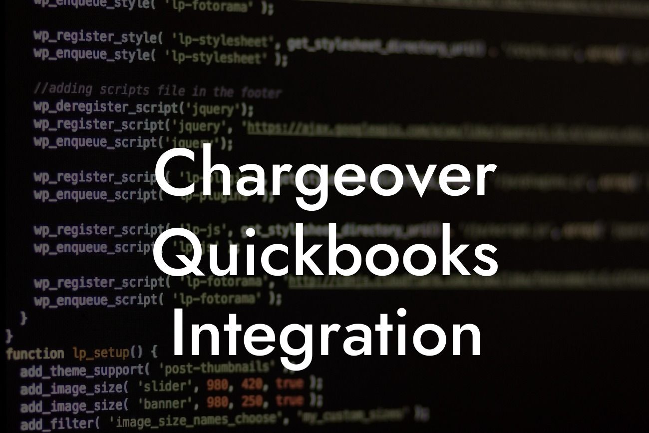 Chargeover Quickbooks Integration