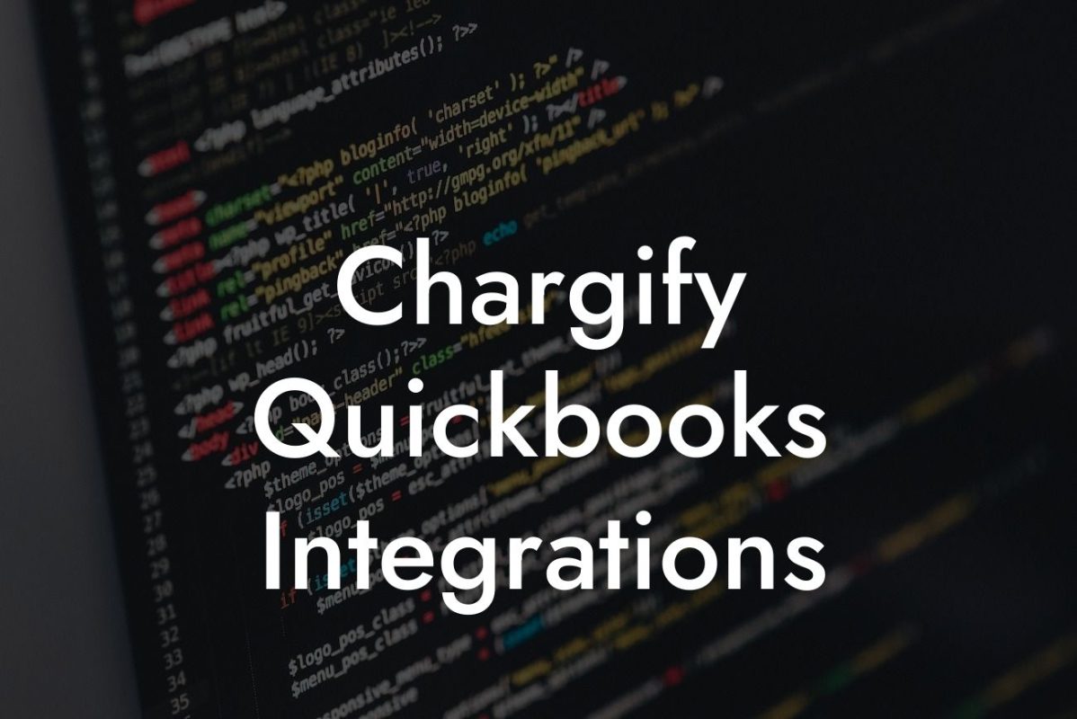 Chargify Quickbooks Integrations