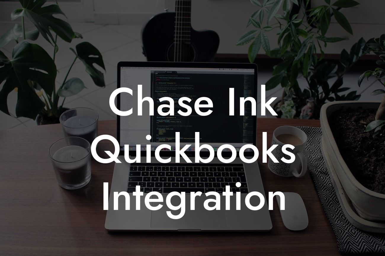 Chase Ink Quickbooks Integration