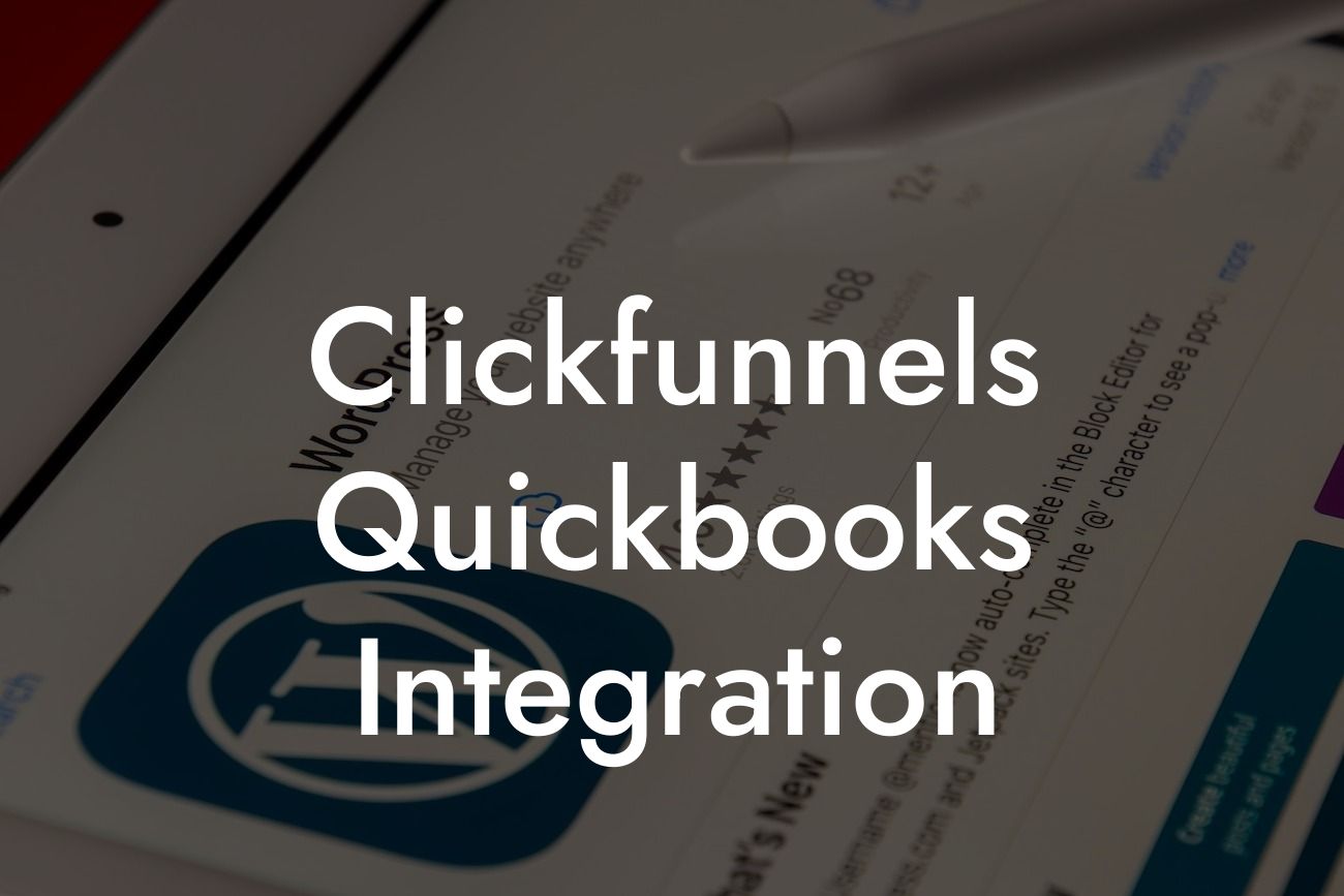 Clickfunnels Quickbooks Integration