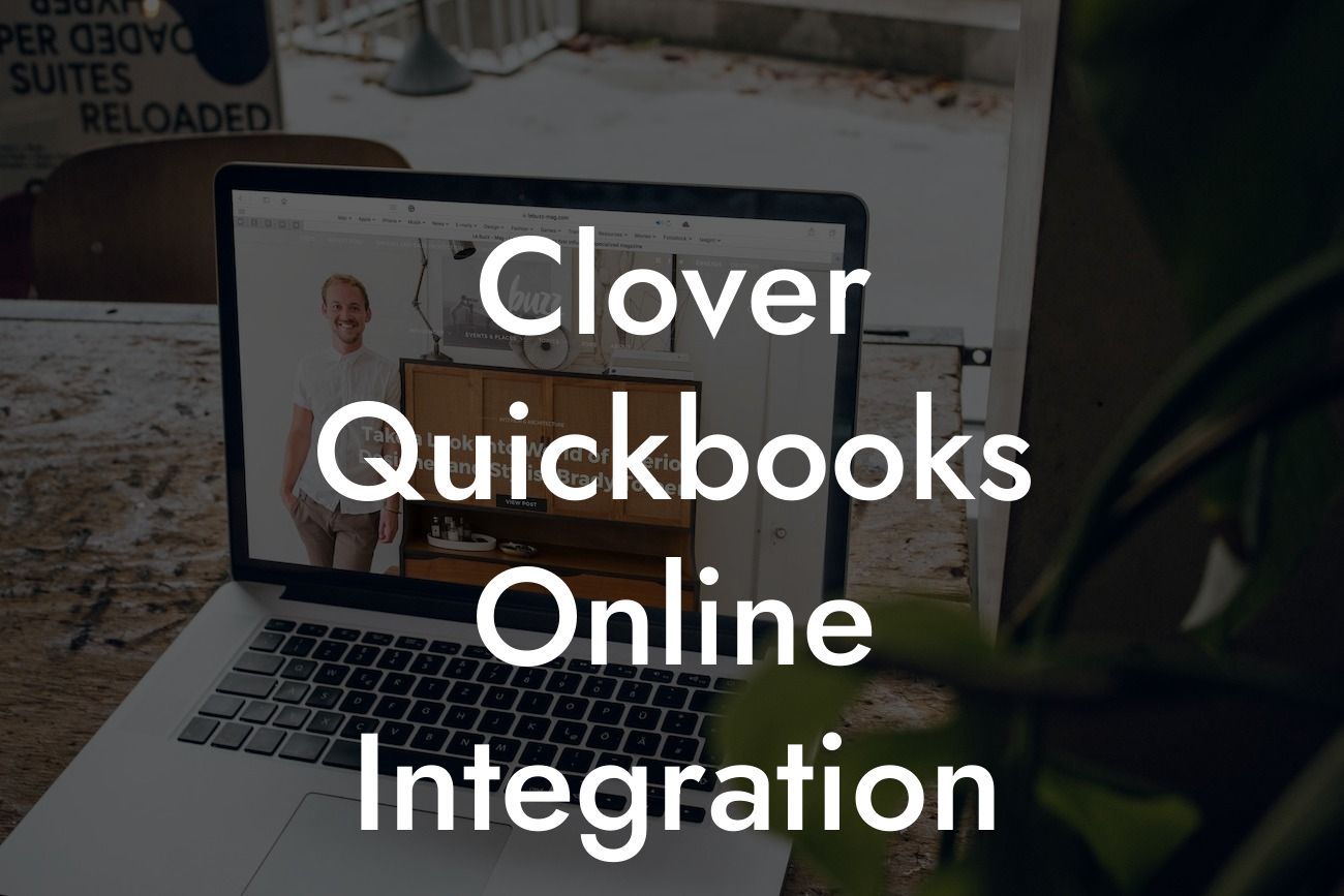 Clover Quickbooks Online Integration