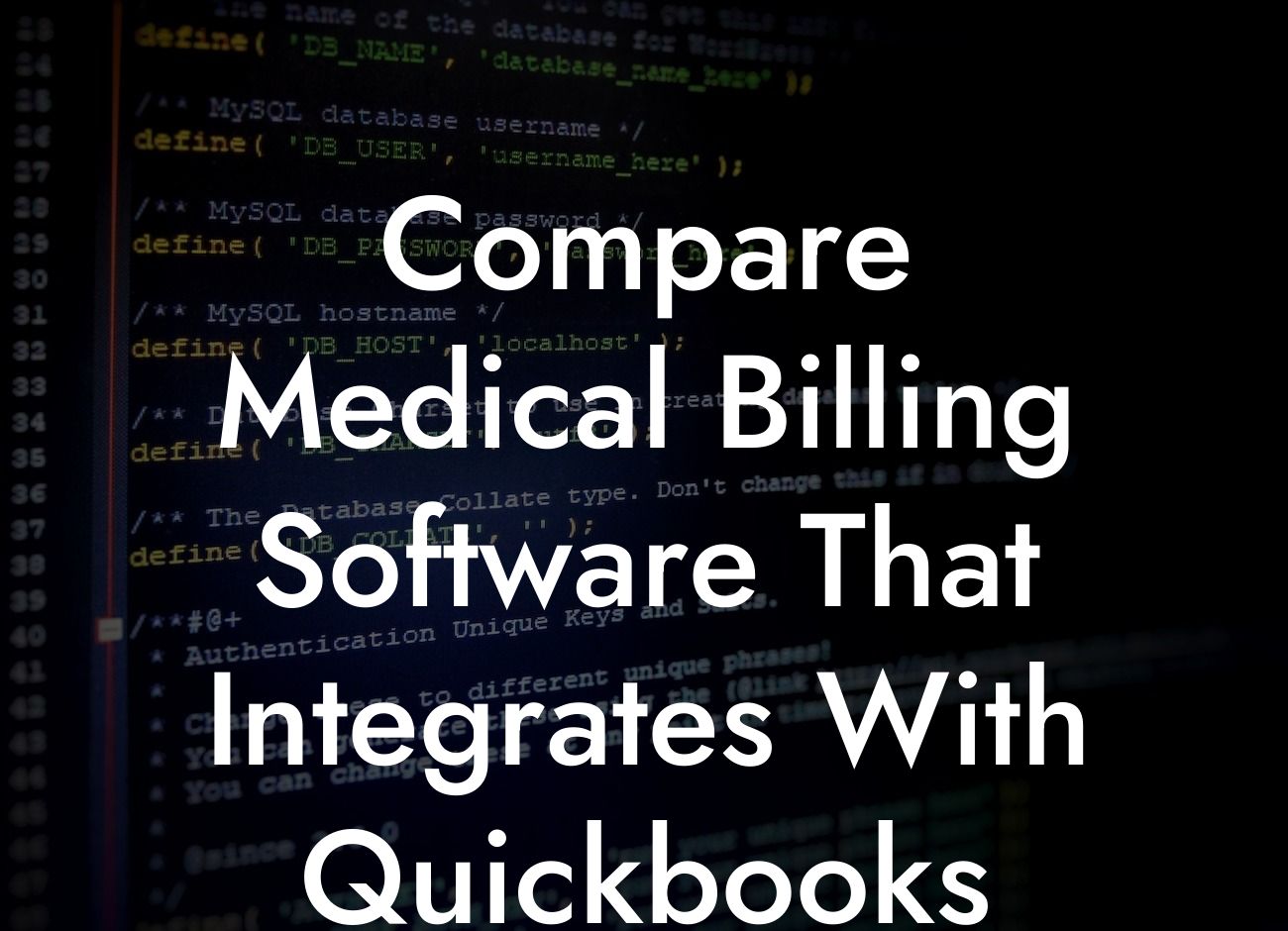 Compare Medical Billing Software That Integrates With Quickbooks