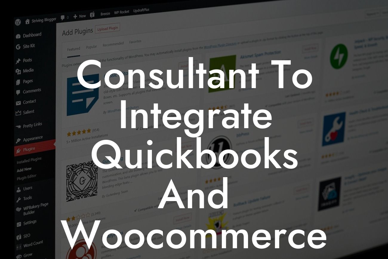 Consultant To Integrate Quickbooks And Woocommerce