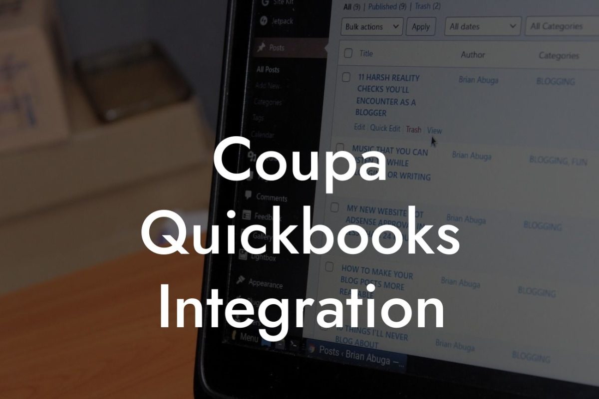 Coupa Quickbooks Integration
