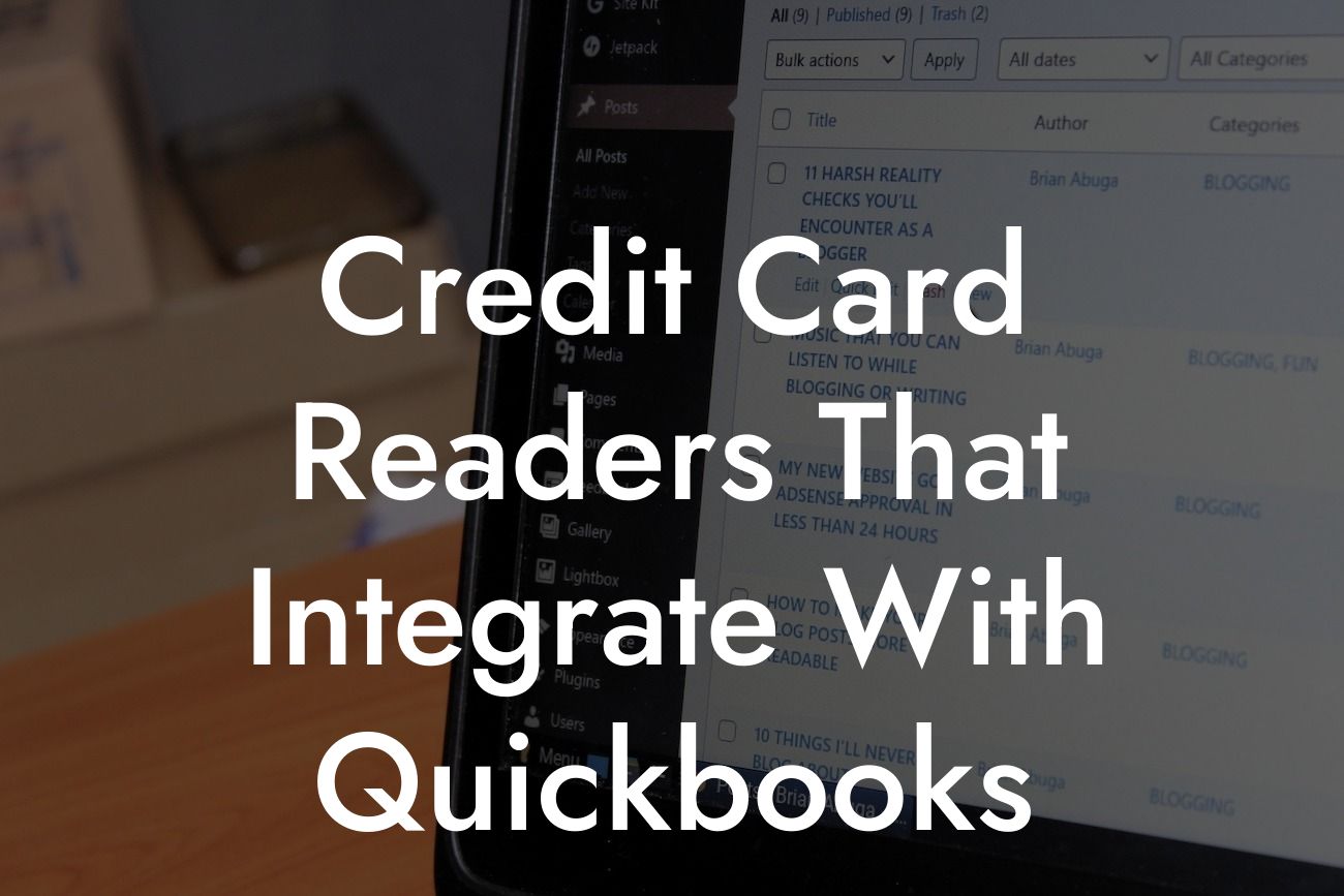 Credit Card Readers That Integrate With Quickbooks