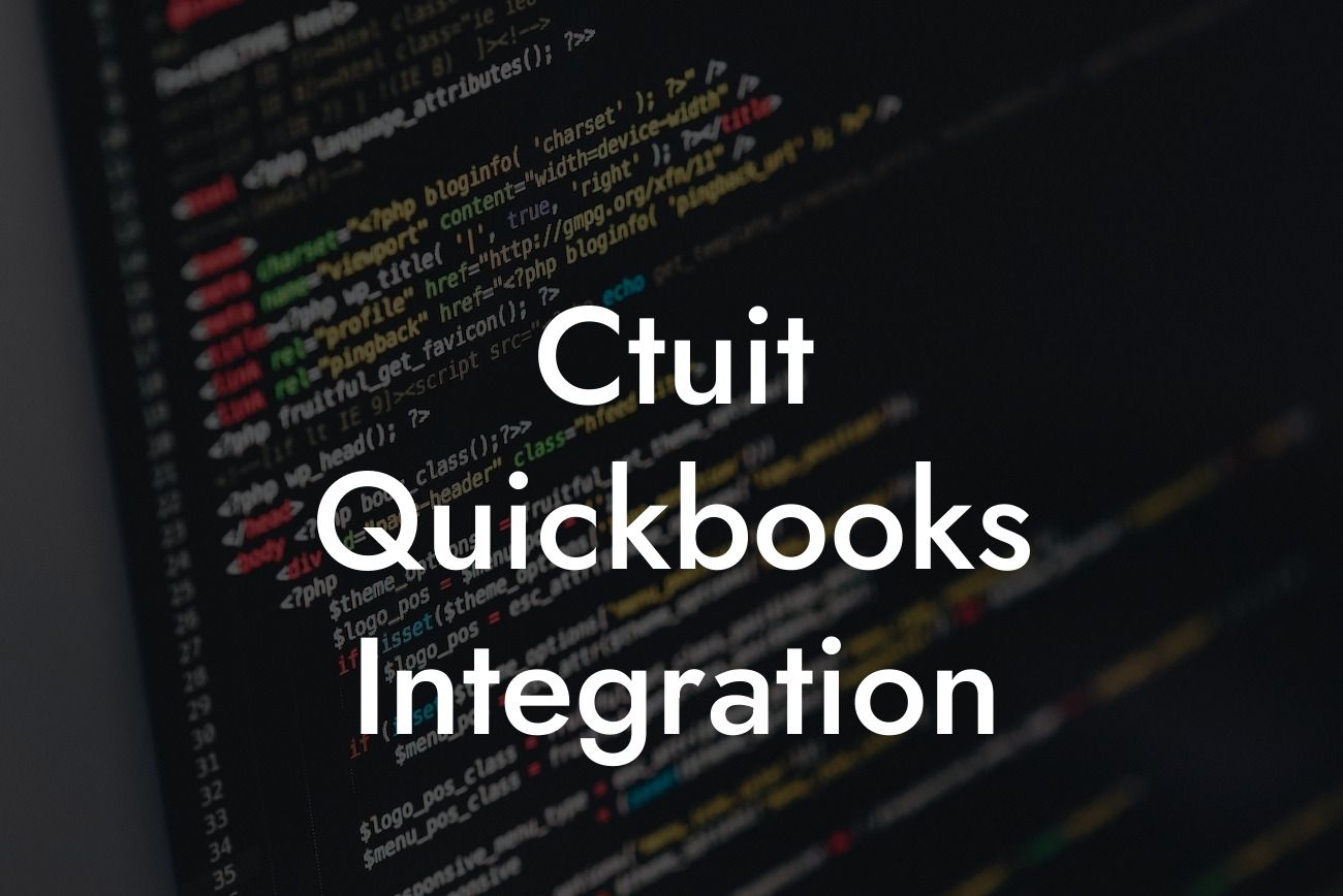 Ctuit Quickbooks Integration