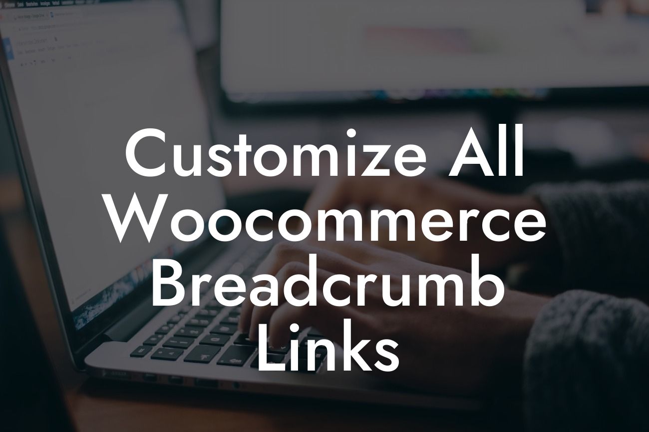 Customize All Woocommerce Breadcrumb Links