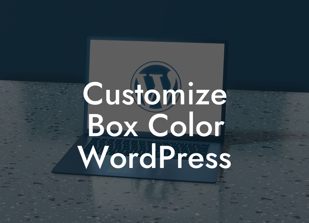 Customize Box Color WordPress