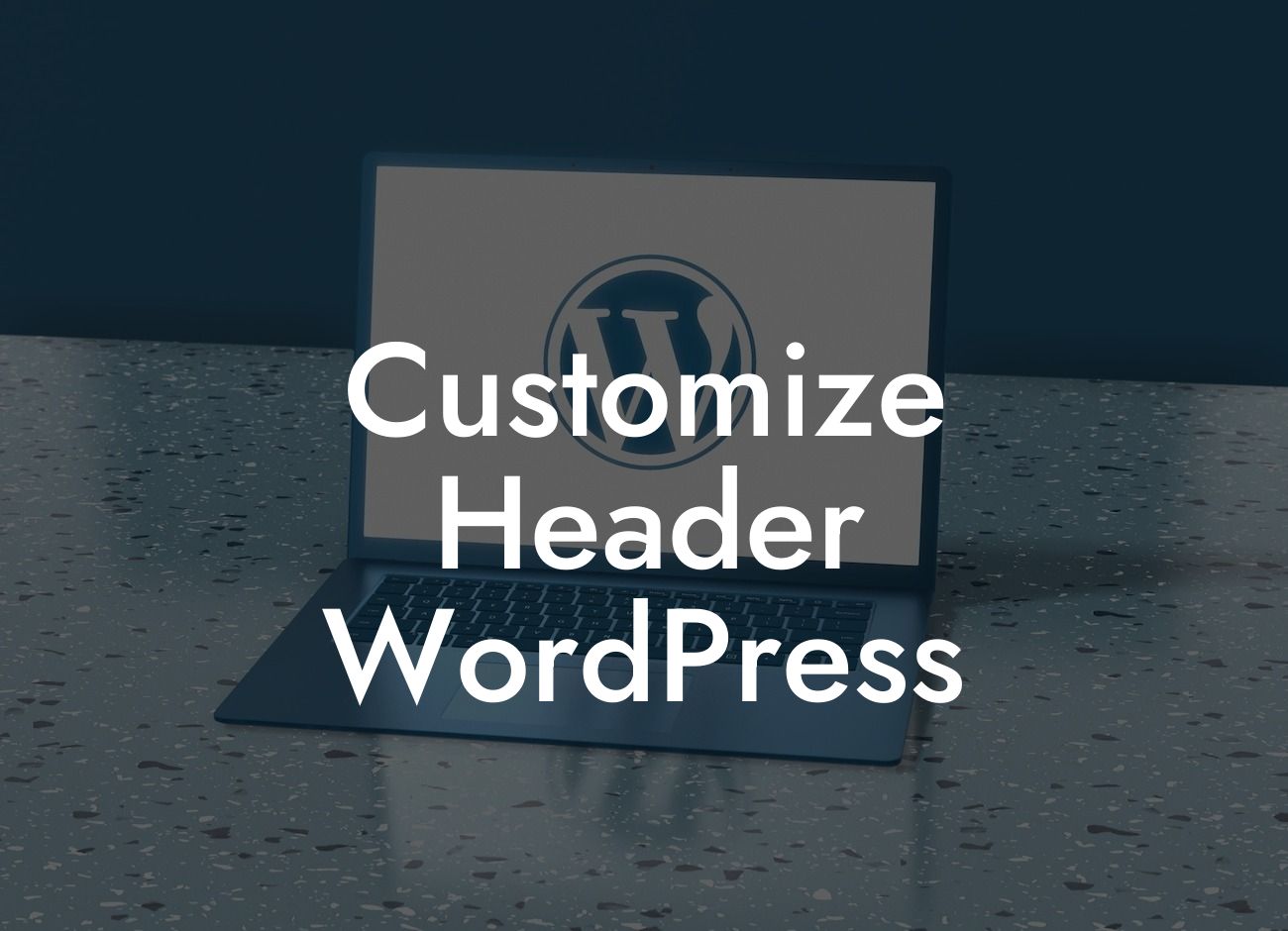 Customize Header WordPress