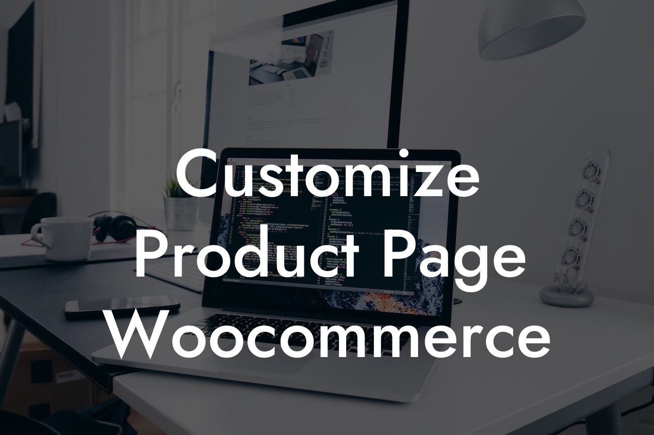 Customize Product Page Woocommerce