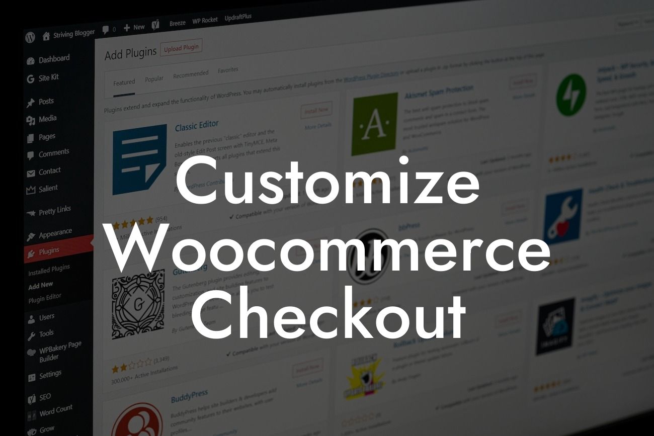 Customize Woocommerce Checkout