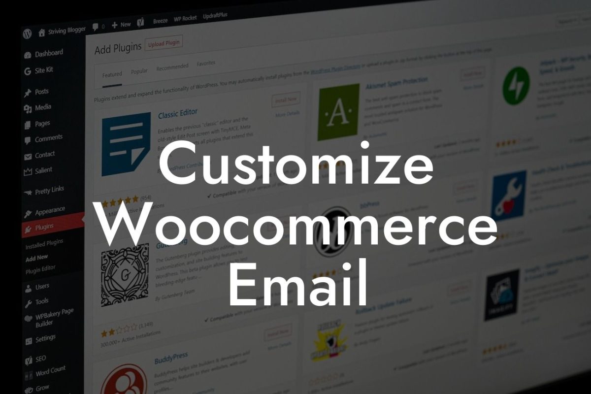 Customize Woocommerce Email