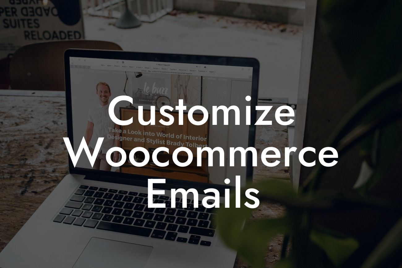 Customize Woocommerce Emails