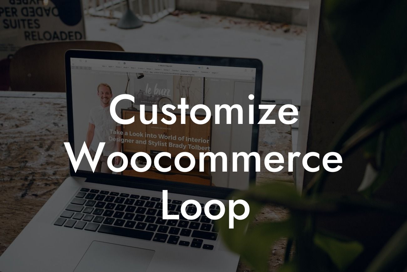 Customize Woocommerce Loop