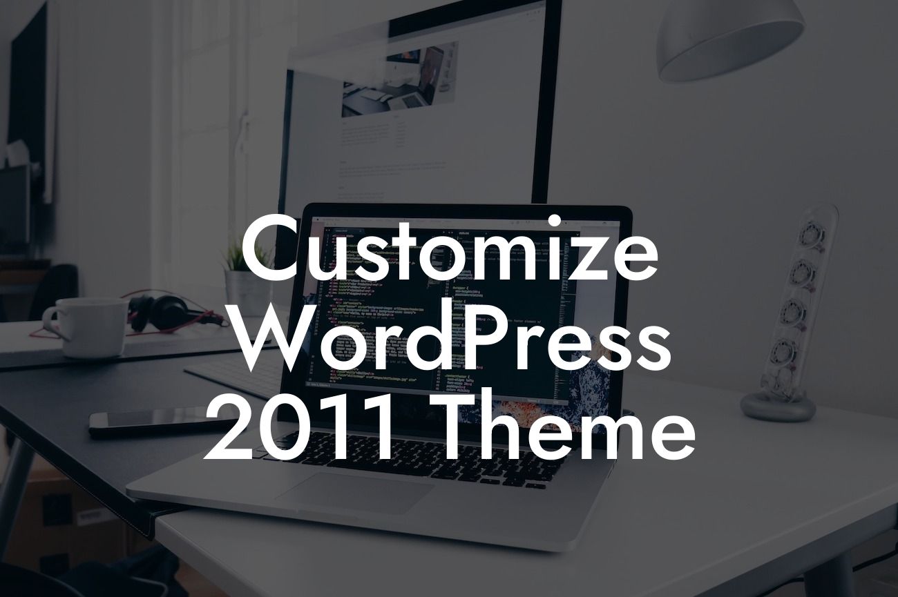 Customize WordPress 2011 Theme