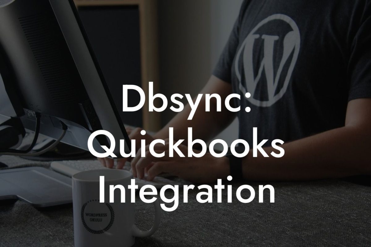 Dbsync: Quickbooks Integration