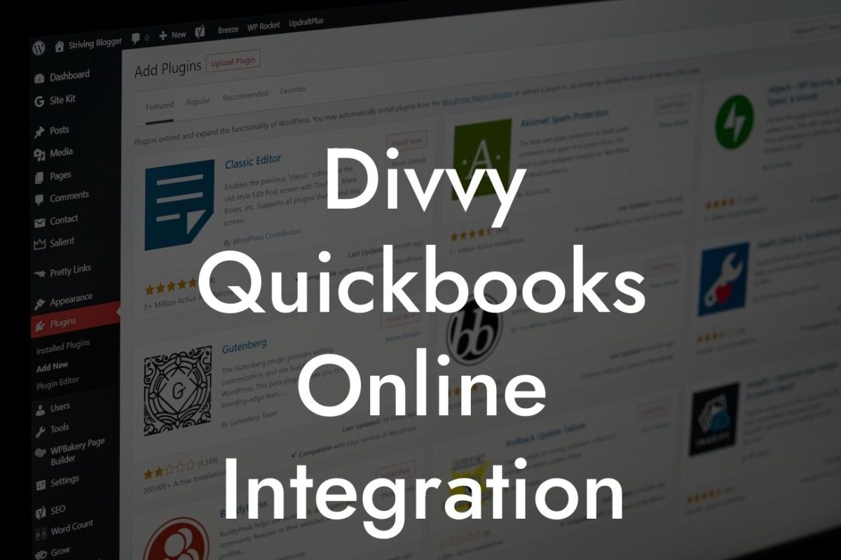 Divvy Quickbooks Online Integration