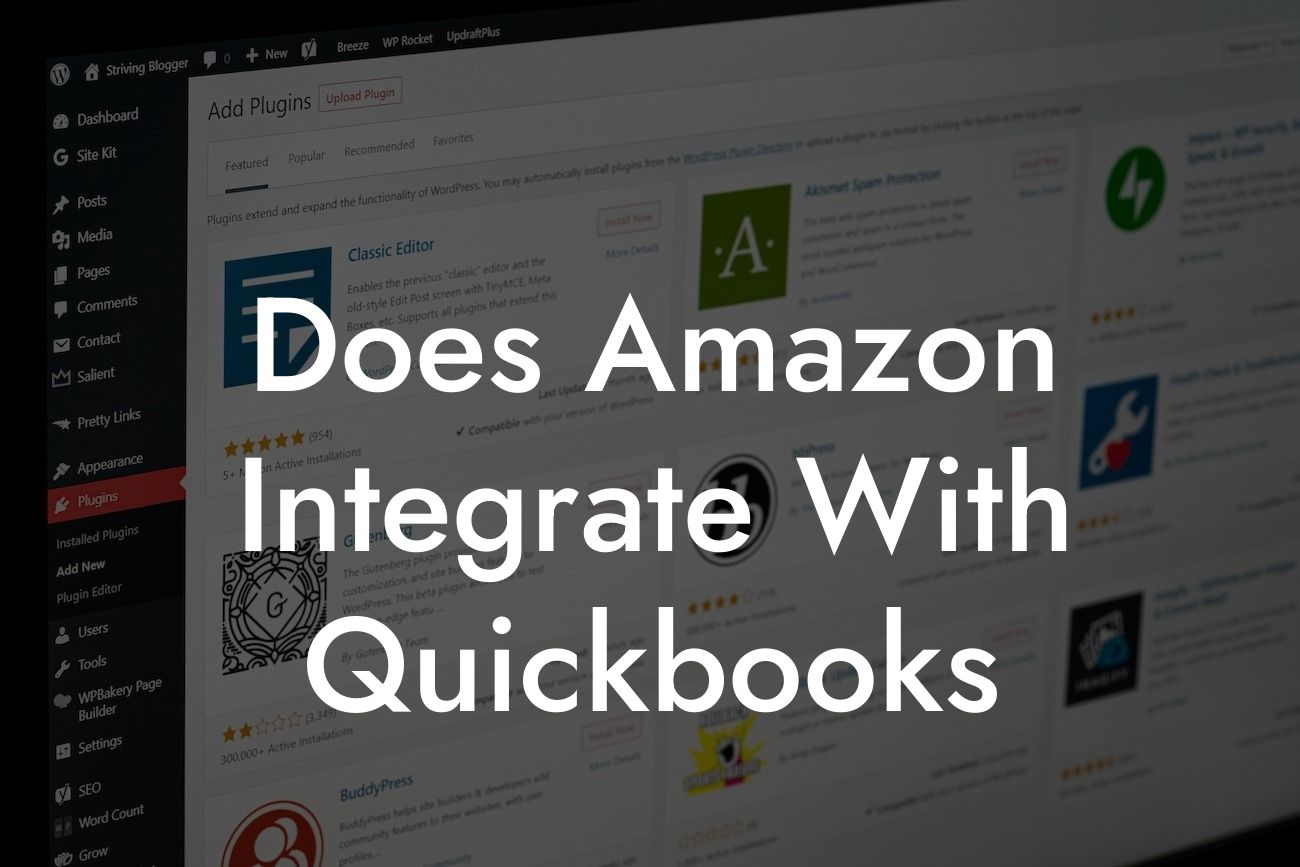 Does Amazon Integrate With Quickbooks