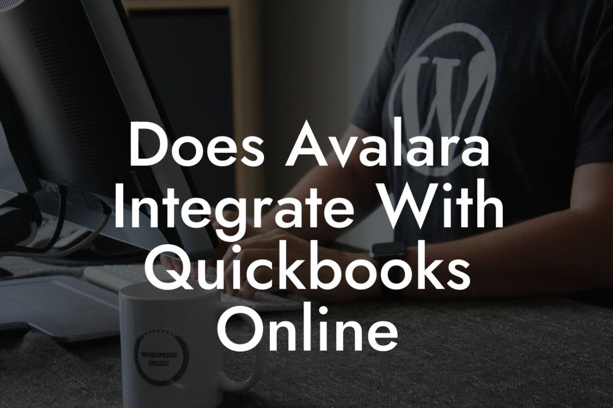 Does Avalara Integrate With Quickbooks Online