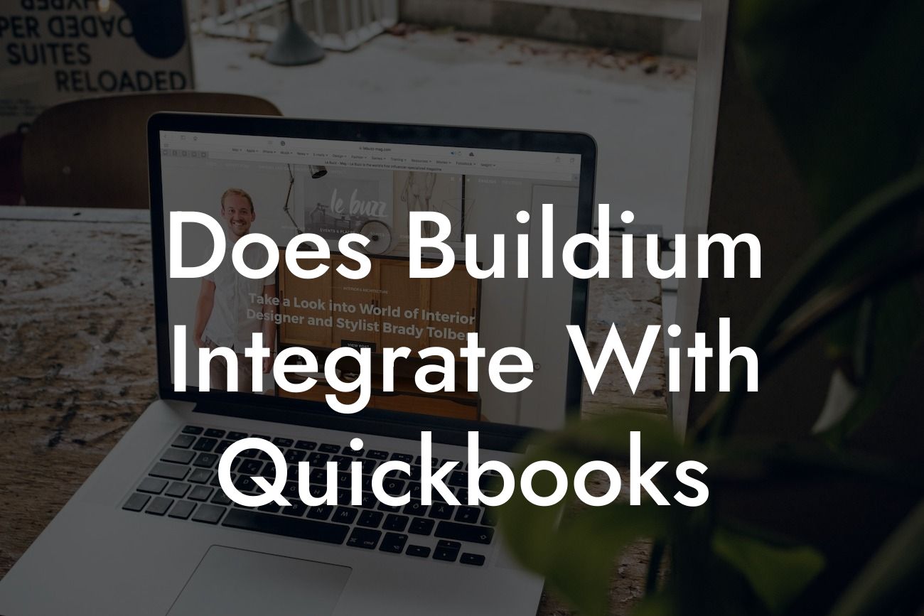 Does Buildium Integrate With Quickbooks