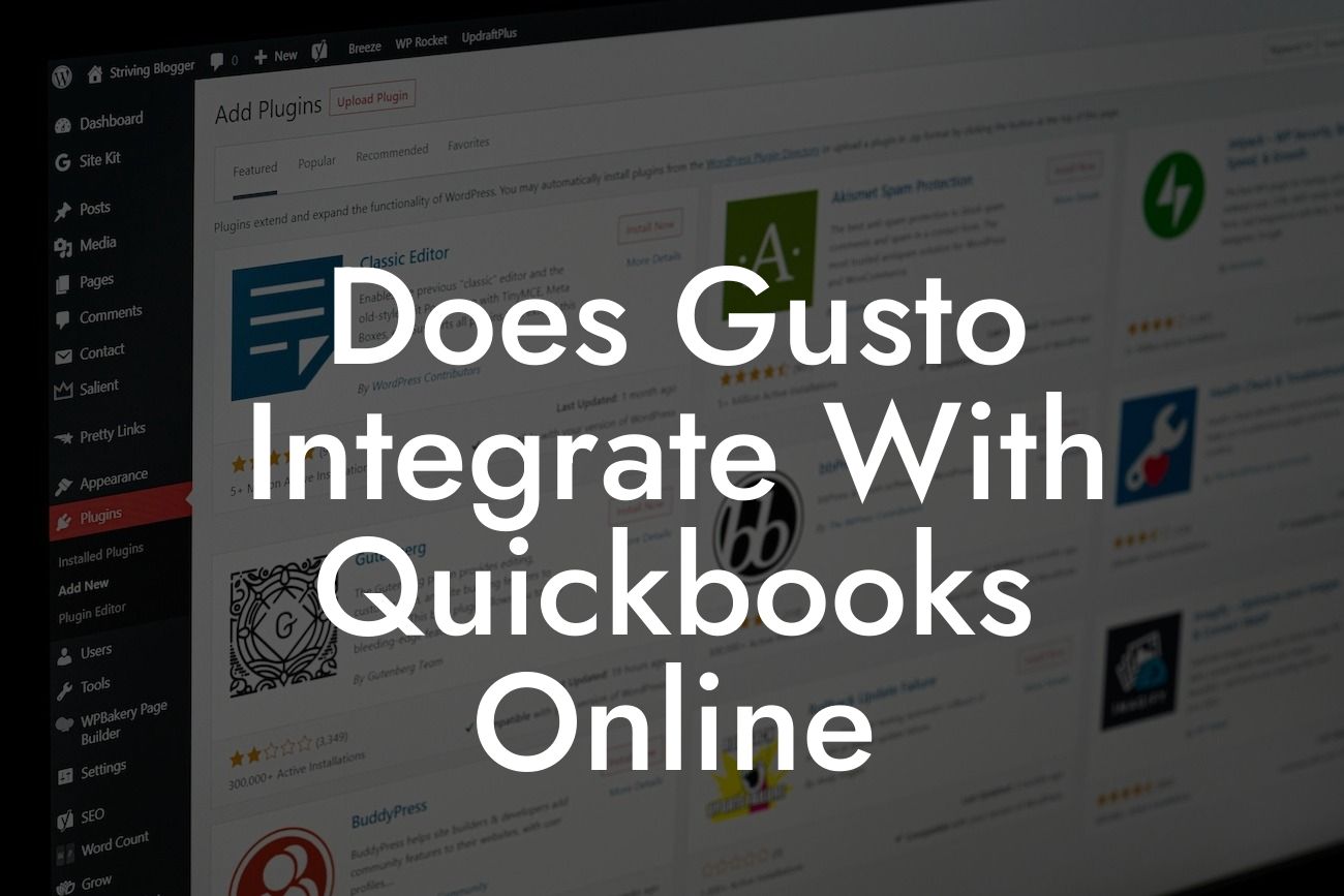 Does Gusto Integrate With Quickbooks Online