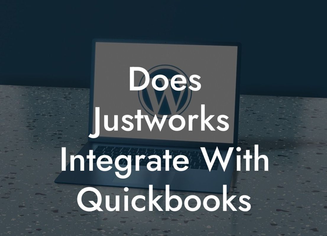 Does Justworks Integrate With Quickbooks