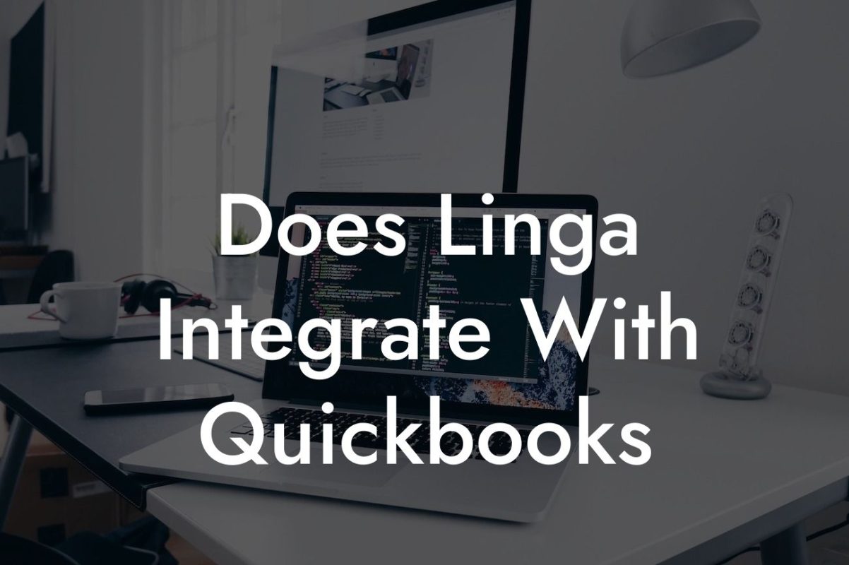 Does Linga Integrate With Quickbooks