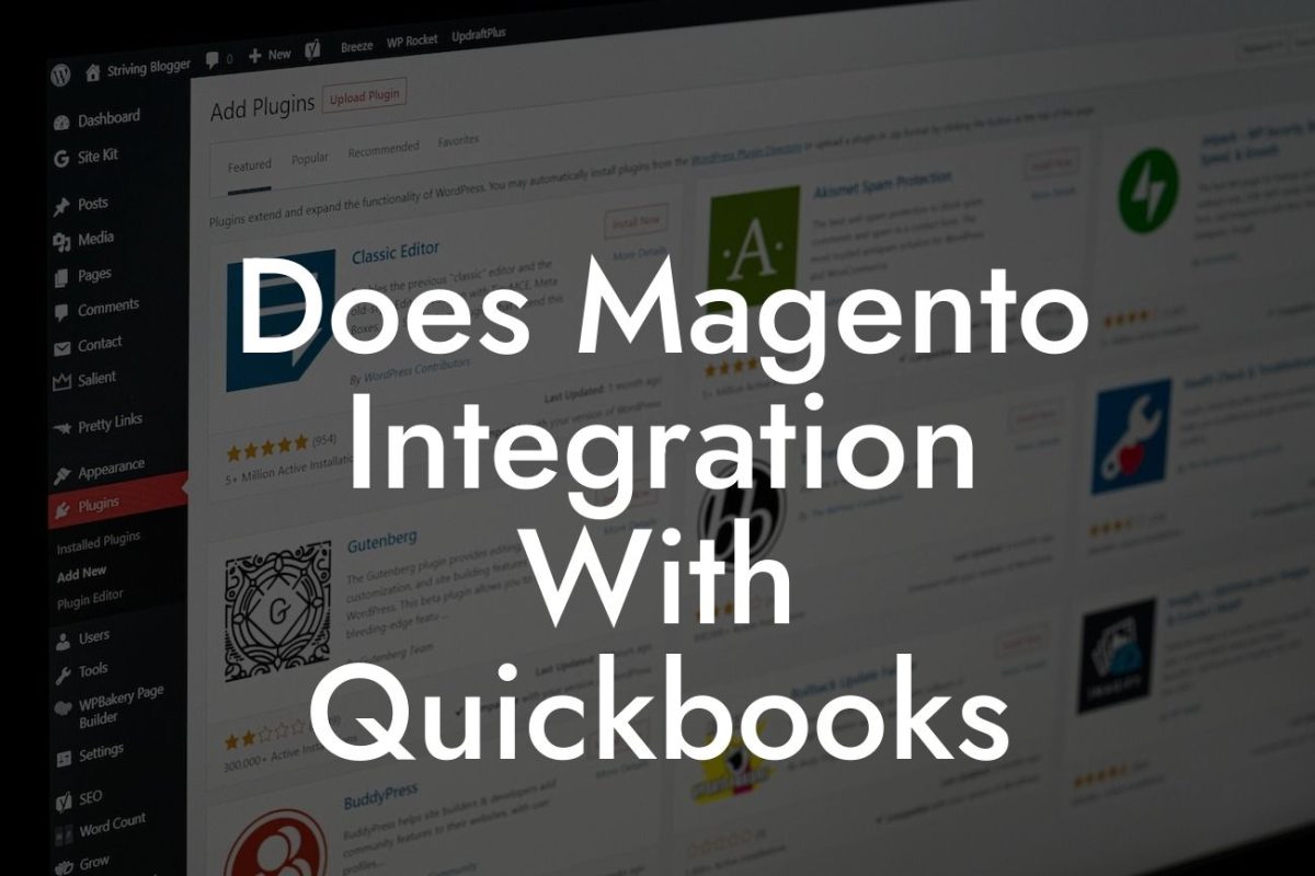 Does Magento Integration With Quickbooks