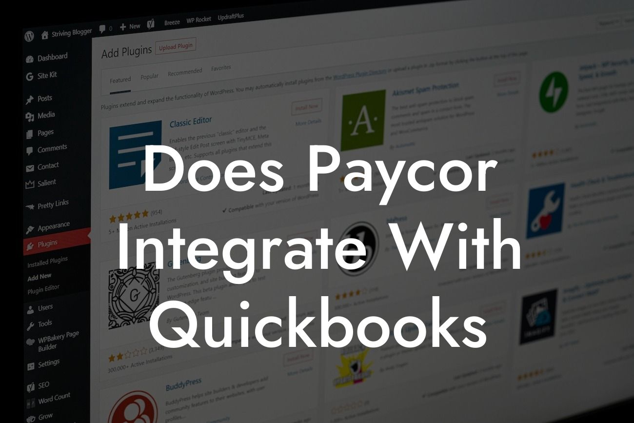 Does Paycor Integrate With Quickbooks