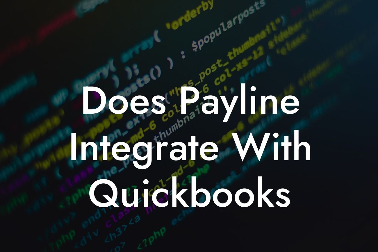 Does Payline Integrate With Quickbooks