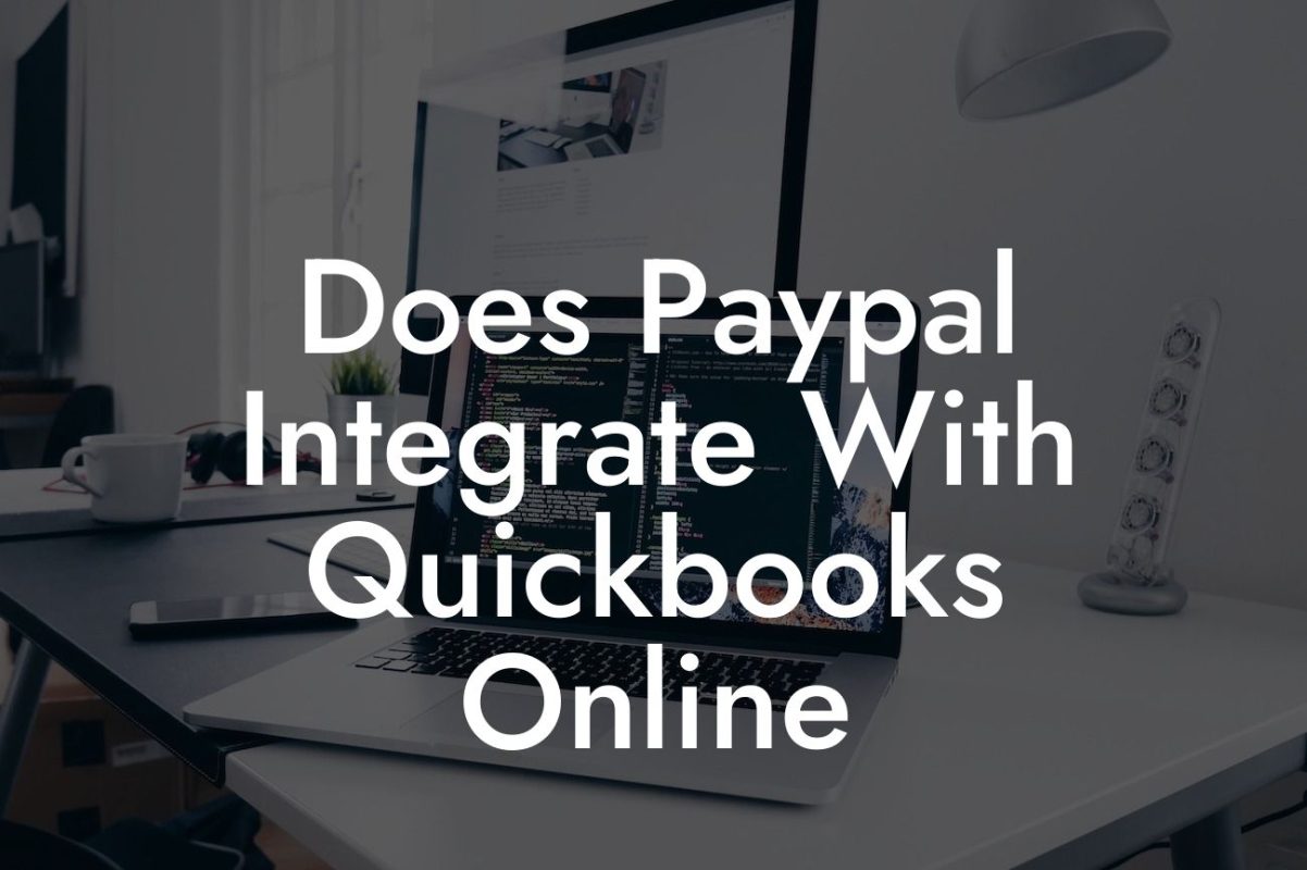 Does Paypal Integrate With Quickbooks Online