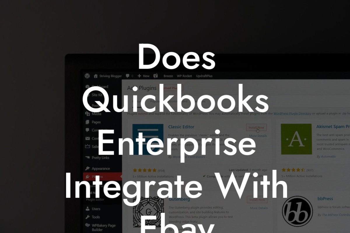 Does Quickbooks Enterprise Integrate With Ebay