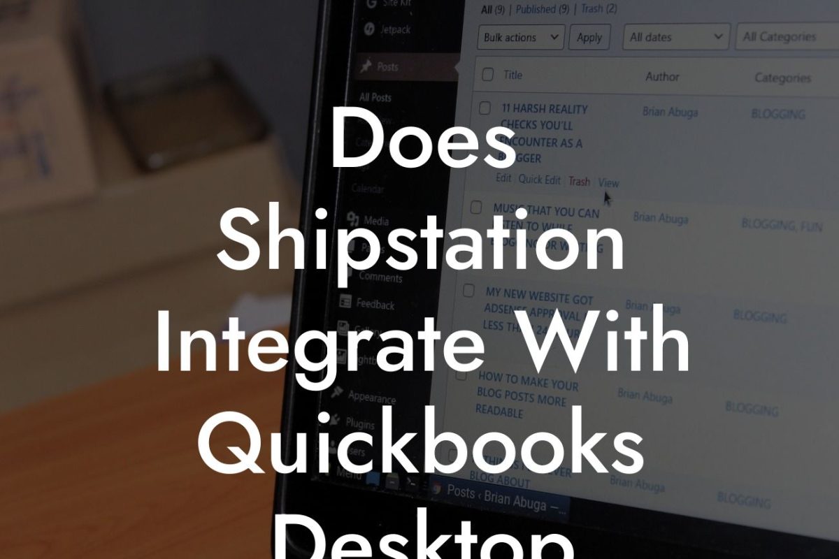 Does Shipstation Integrate With Quickbooks Desktop