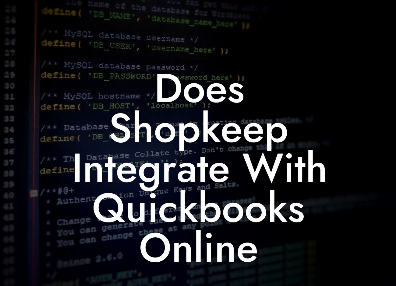 Does Shopkeep Integrate With Quickbooks Online