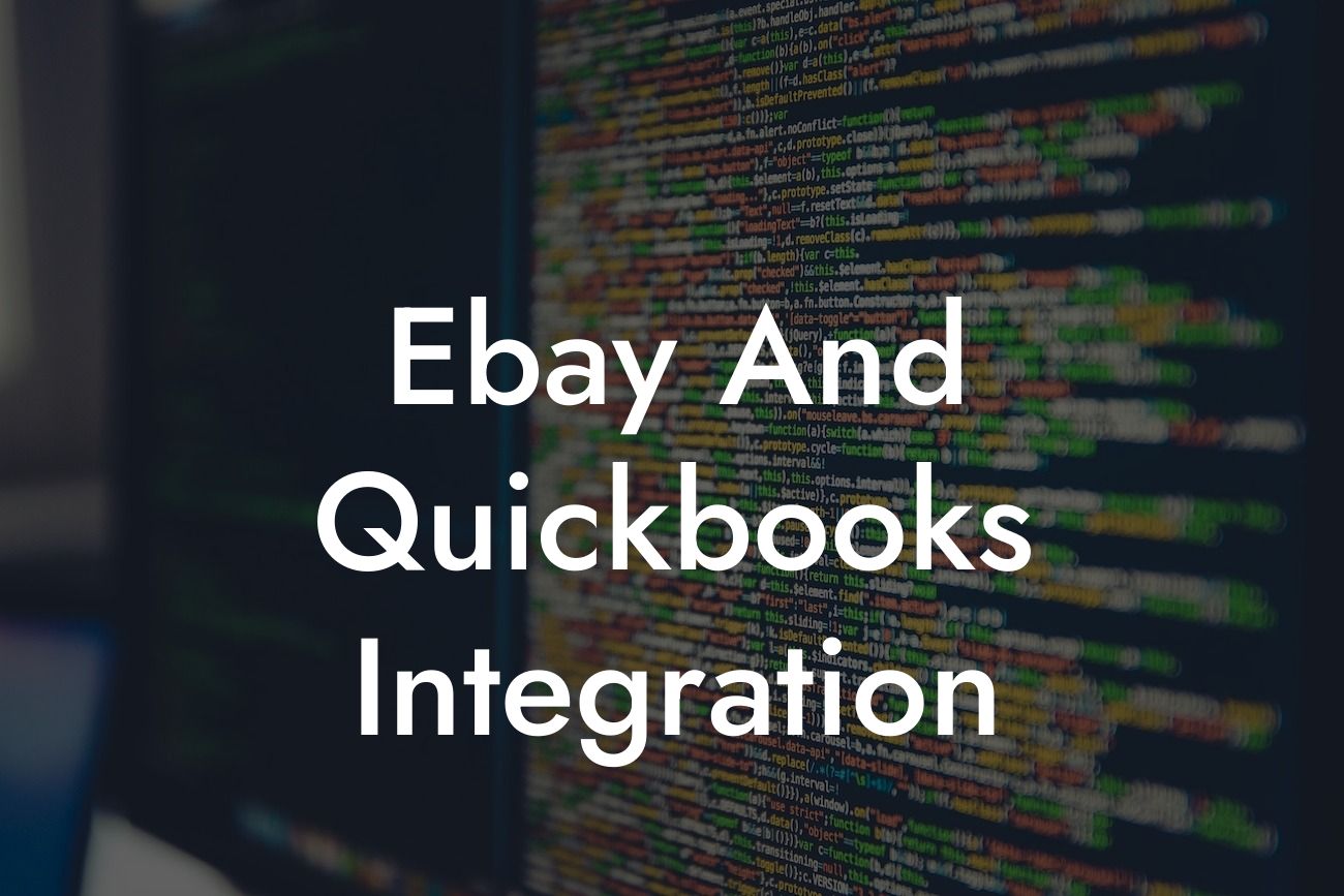 Ebay And Quickbooks Integration