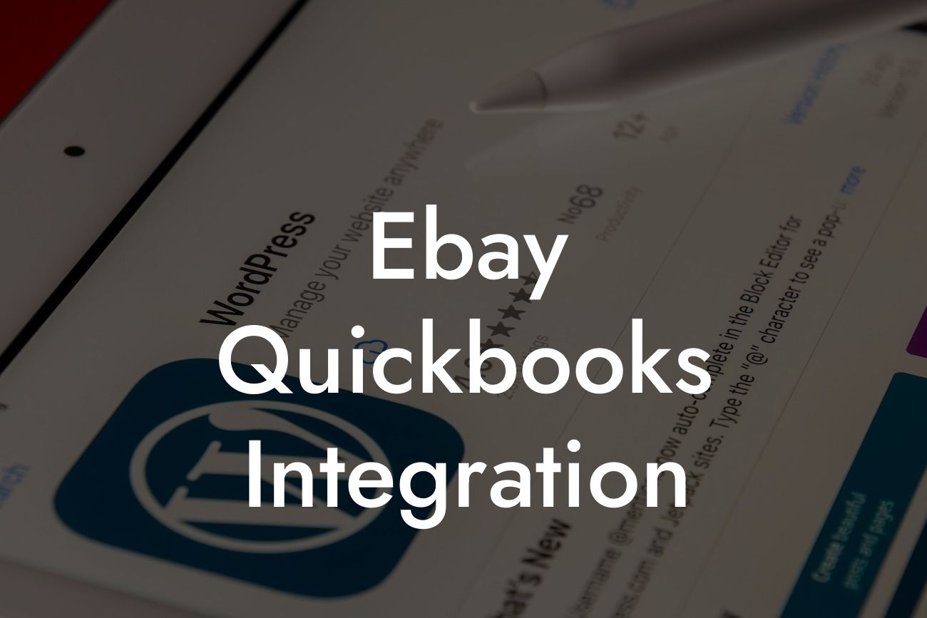 Ebay Quickbooks Integration