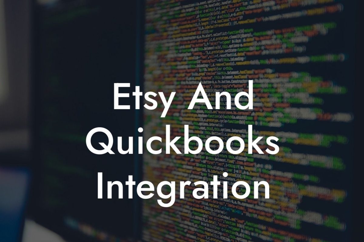 Etsy And Quickbooks Integration