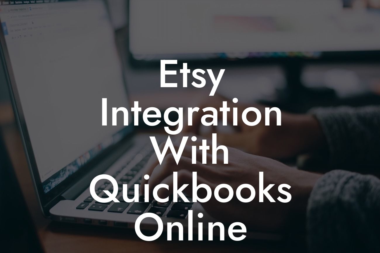 Etsy Integration With Quickbooks Online