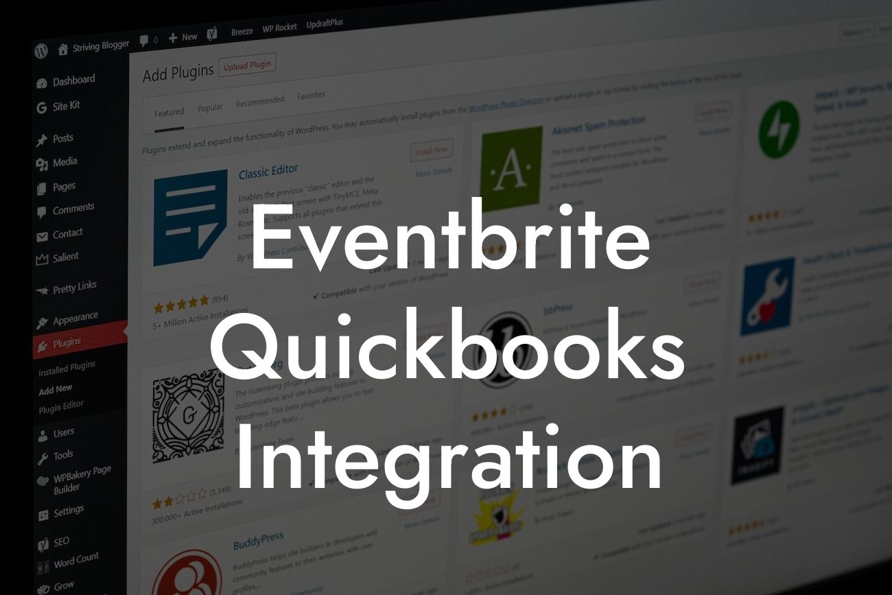 Eventbrite Quickbooks Integration