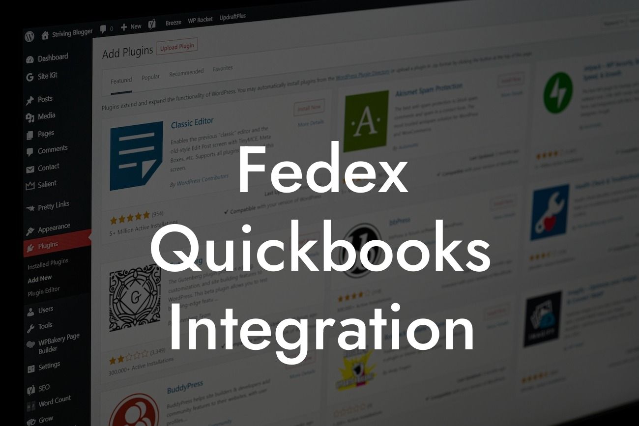 Fedex Quickbooks Integration