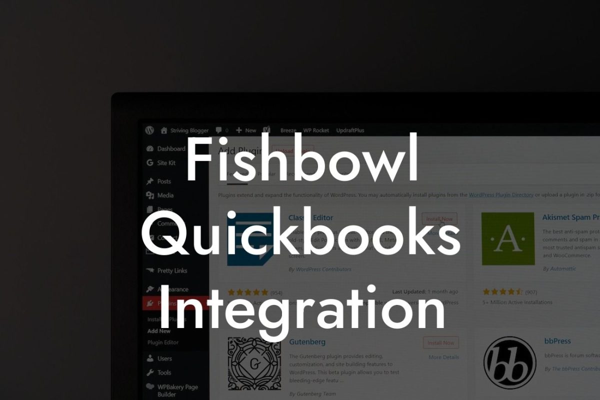 Fishbowl Quickbooks Integration