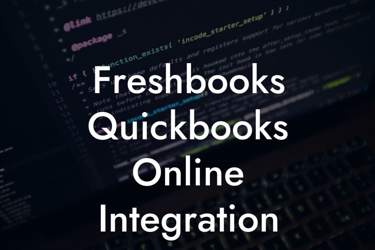 Freshbooks Quickbooks Online Integration