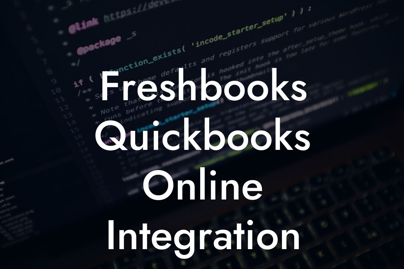 Freshbooks Quickbooks Online Integration