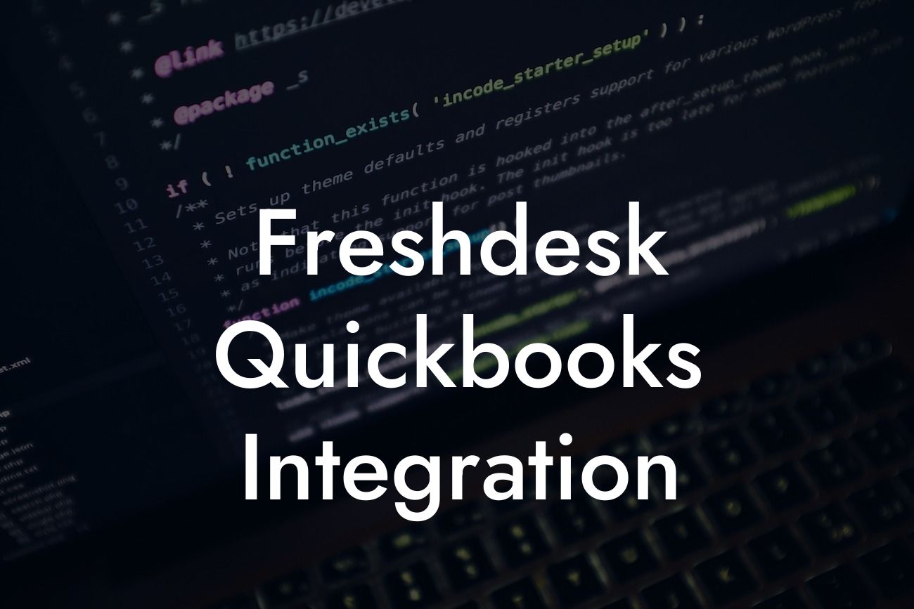 Freshdesk Quickbooks Integration