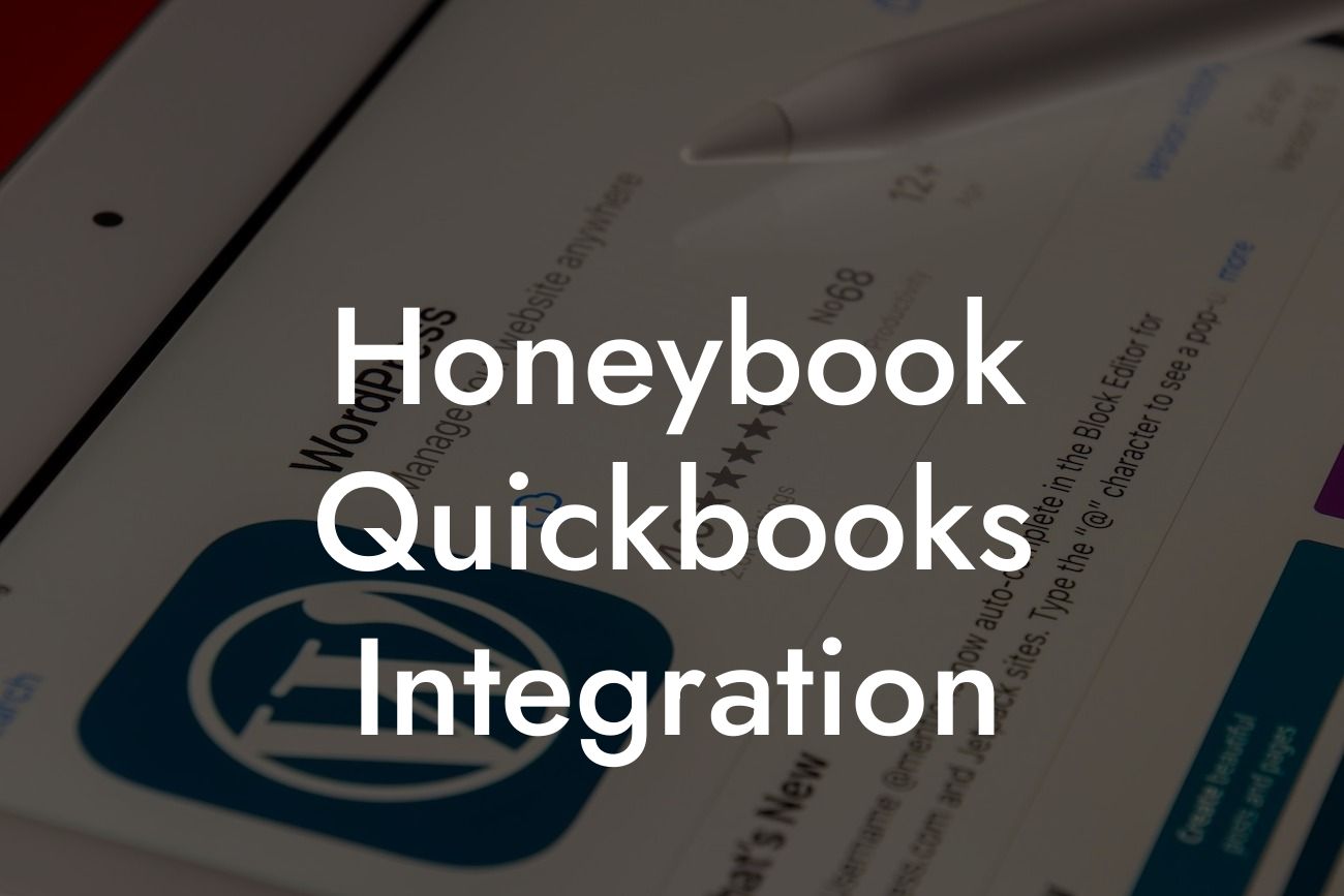 Honeybook Quickbooks Integration