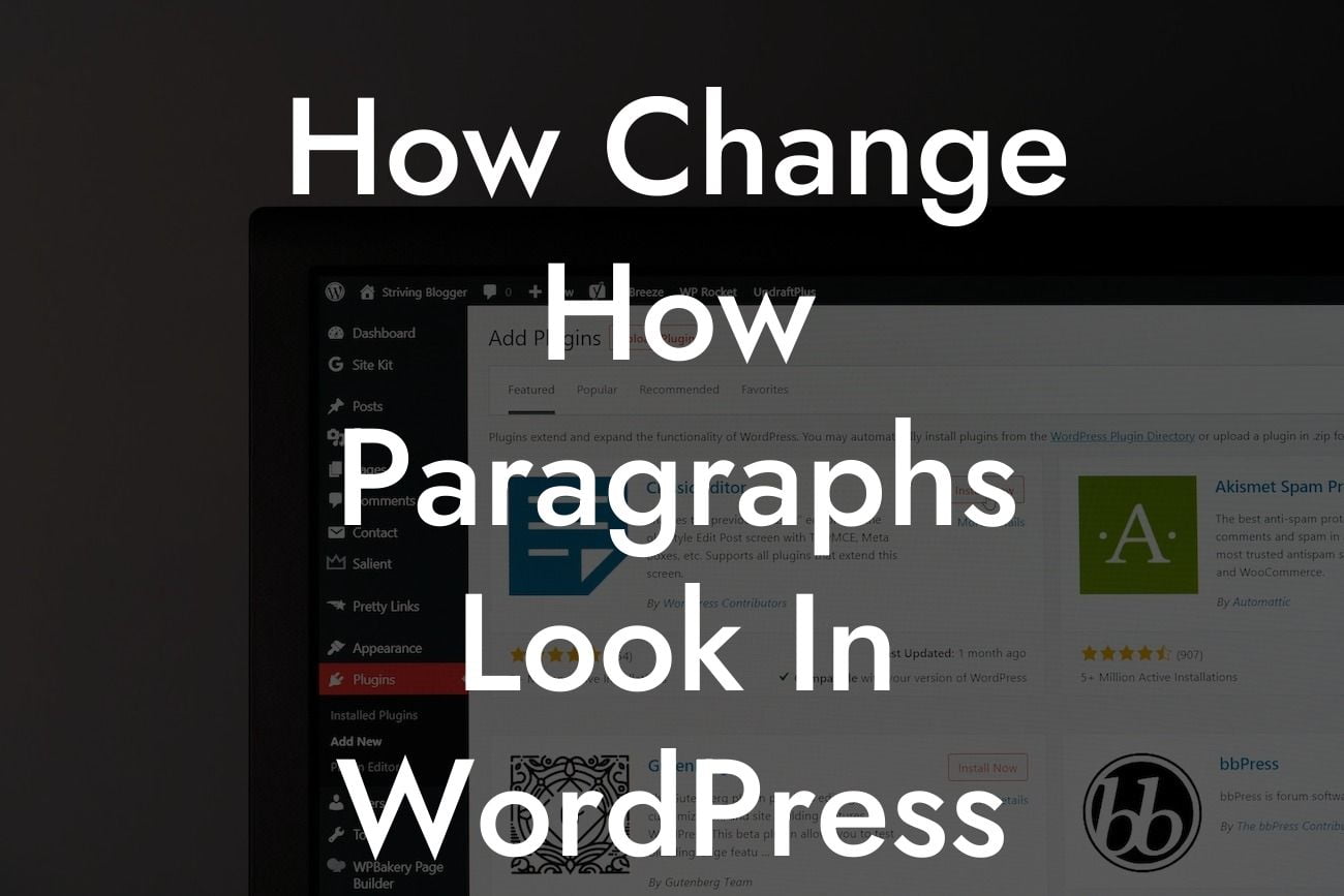How Change How Paragraphs Look In WordPress Wpbegginer
